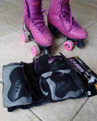 Pattini a rotelle bambina