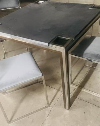 Tavolo da gioco Willy Rizzo anni ‘70