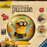 Puzzle 3D Ravensburger Minions 72 pezzi