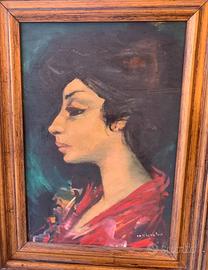 Olio su tavoletta Fausto Maria Liberatore 35x50