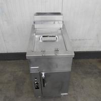 Friggitrice inox a gas a 1 vasca da 18 litri