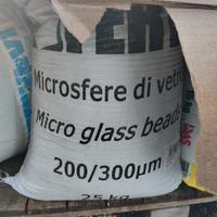 Microsfere di vetro per Sabbiatrice