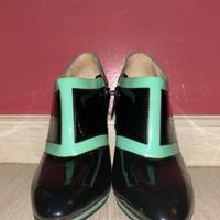 Emporio Armani - Tronchetti "Shootie" in Vernice