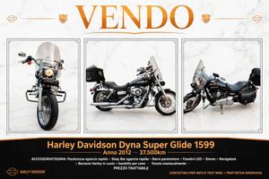  Harley Davidson dyna super glide  1599 km 37500