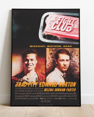 #272- Poster Locandina Film "Fight Club"