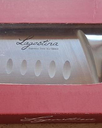 Coltello Santoku Lagostina Virtuoso 18cm, nuovo
