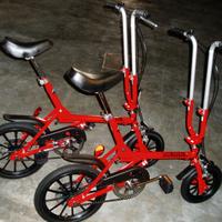 Bicicletta pieghevole e trasportabile