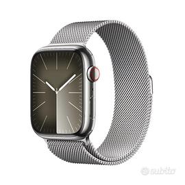 Apple Watch Serie 9 45mm acciaio inossidabile
