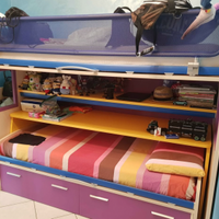 Letto a soppalco  MORETTI COMPACT con passerella