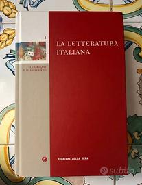 Libri La Letteratura Italiana+Letteratura società