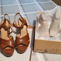 Sandali Michael Kors numero 38.5 color cuoio