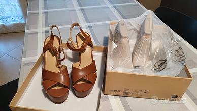 Sandali Michael Kors numero 38.5 color cuoio