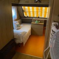 Roulotte vacanza in campeggio
