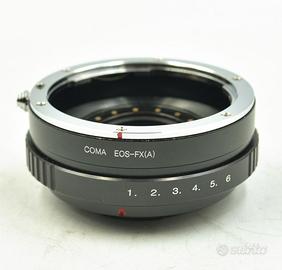 Anello  per fujifilm Fx per lenti Canon