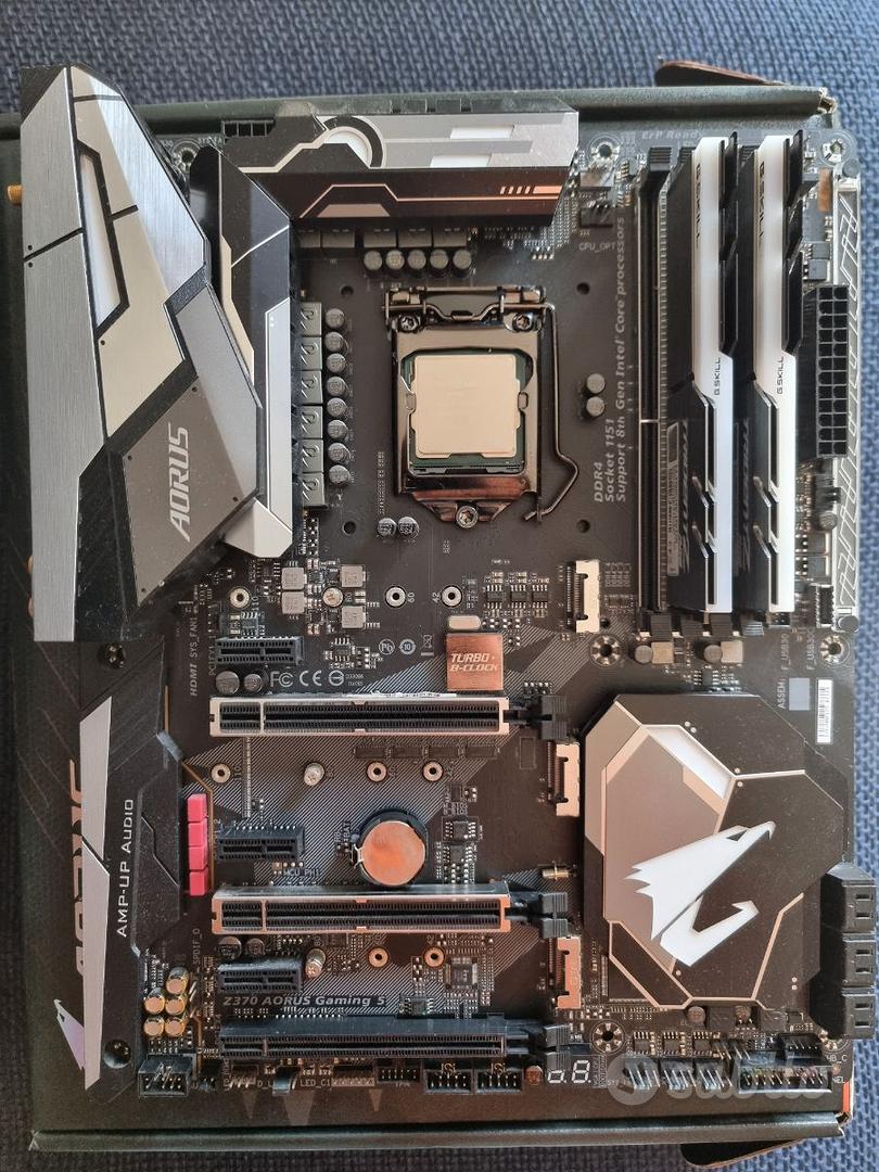 BUNDLE: i7-9700k + Z370 Aorus + 2x8 GB RAM DDR4 - Informatica In