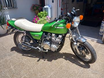 KAWASAKI Z 650 ANNO 1977 RIVISIONATO ISCRITTO ASI