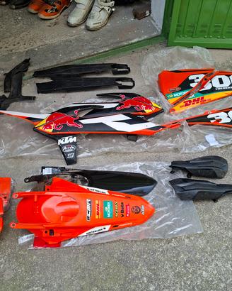 plastiche carrozzeria completa KTM  4T dal 2020 