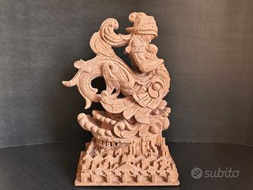 Scultura di figura mitologica - Ballarotti