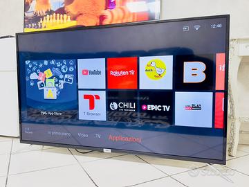Tv smart tv TCL 4k 60 pollici