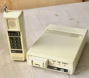 Telefono cordless Superfone bianco- vintage