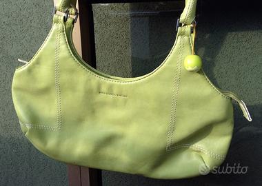 Borsa della Benetton originale color mela verde