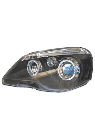 FARI PER VOLKSWAGEN VW POLO 9N3 05-09 ANGEL EYES F