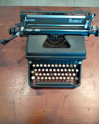 Macchina da scrivere d'epoca Everest Mod. AF 