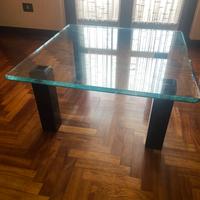 Tavolino in vetro