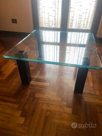 Tavolino in vetro