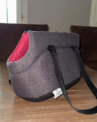 Borsa trasportino per cani Leopet