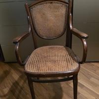 Poltrana Thonet con braccioli