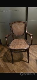 Poltrana Thonet con braccioli
