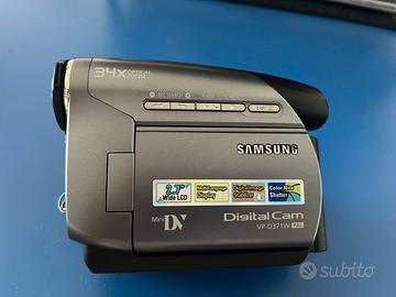 Videocamera MiniDV Samsung VP-D371W + Custodia
