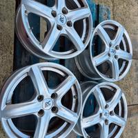 Cerchi in lega 16", 4x100, ET48, con sensori