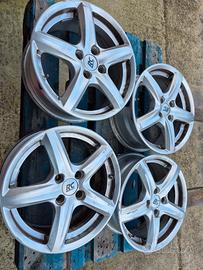 Cerchi in lega 16", 4x100, ET48, con sensori