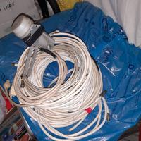 Cavi TV e parabola,più 10 cavi scart nuovi