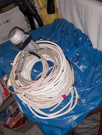 Cavi TV e parabola,più 10 cavi scart nuovi
