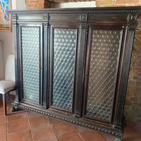 Mobile in legno e vetro (originale)
