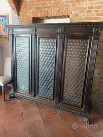 Mobile in legno e vetro (originale)