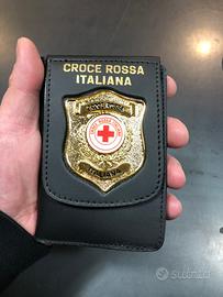 Portafoglio croce rossa vega holster in pelle