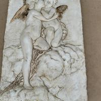 BASSORILIEVO AMORE E PSICHE- MANFORMATURA CHEMELLO