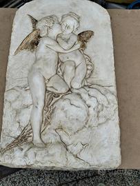 BASSORILIEVO AMORE E PSICHE- MANFORMATURA CHEMELLO