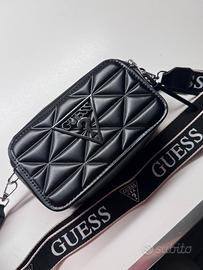 Borsa Guess a Tracolla nera Trapuntata Originale