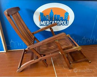 CHAISE LONGUE UNOPIU TEAK