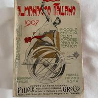Libro antico "Almanacco Italiano" 1907
