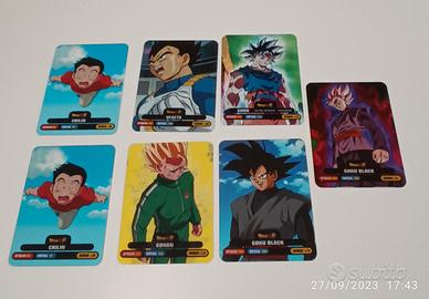 set lamincard dragon ball super rare full art 