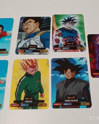 set lamincard dragon ball super rare full art 