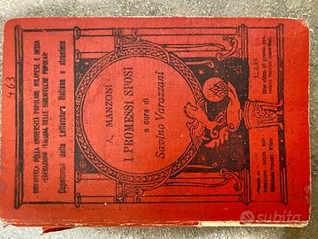 Libro antico - i promessi sposi - manzoni