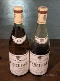 Vino Cantine Marchesi Barolo Cortese di Gavi 1978