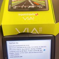 Navigatore TomTom Via135 con Mappe Europa 2025